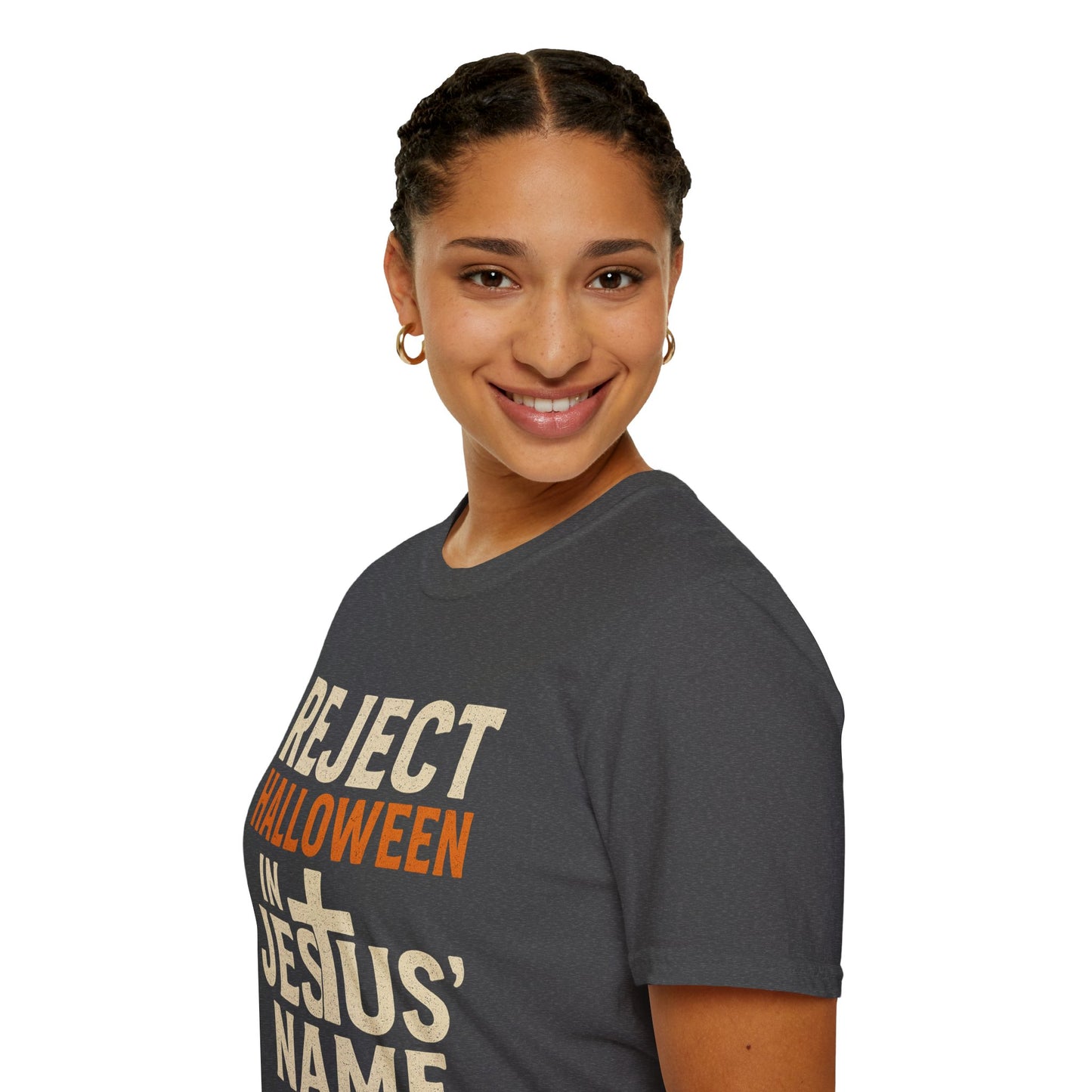 Reject Halloween in Jesus' Name - Unisex T-Shirt