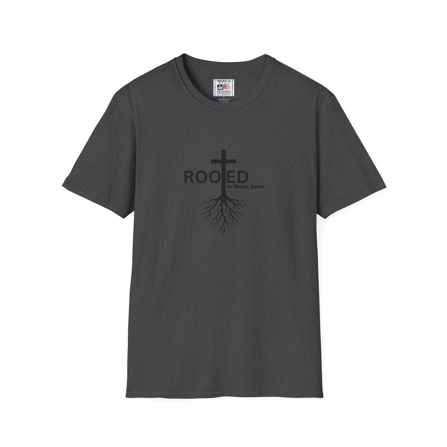 Rooted in Christ Jesus - unisex Softstyle Tee