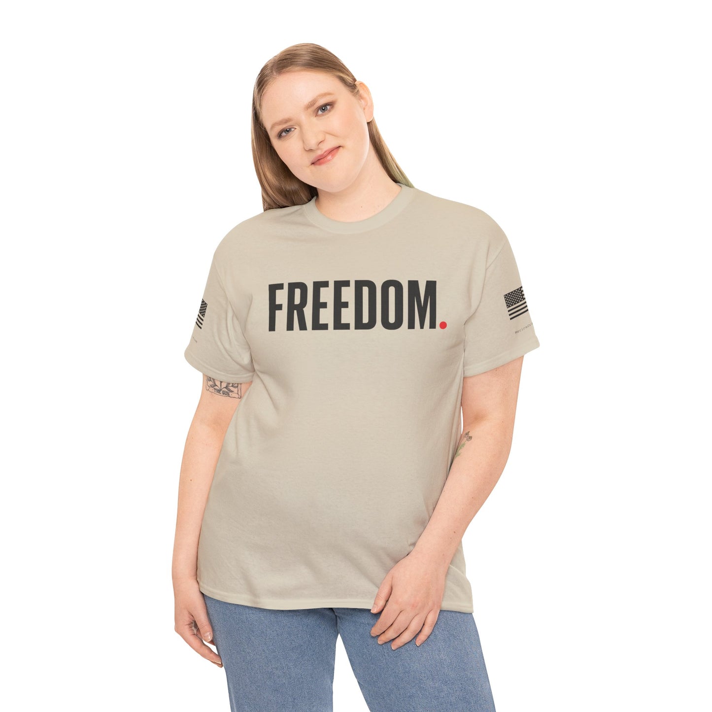 Freedom. Tee - Charlie Kirk Quote