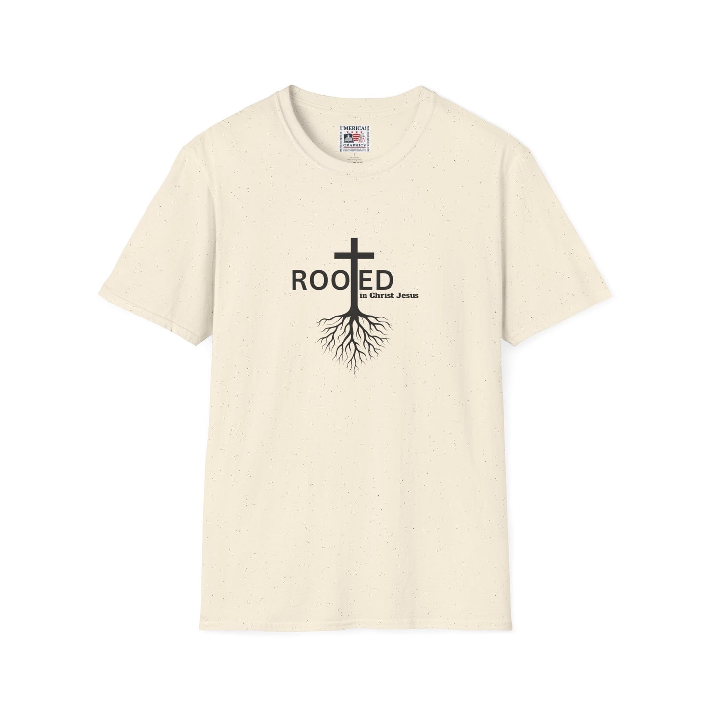 Rooted in Christ Jesus - unisex Softstyle Tee