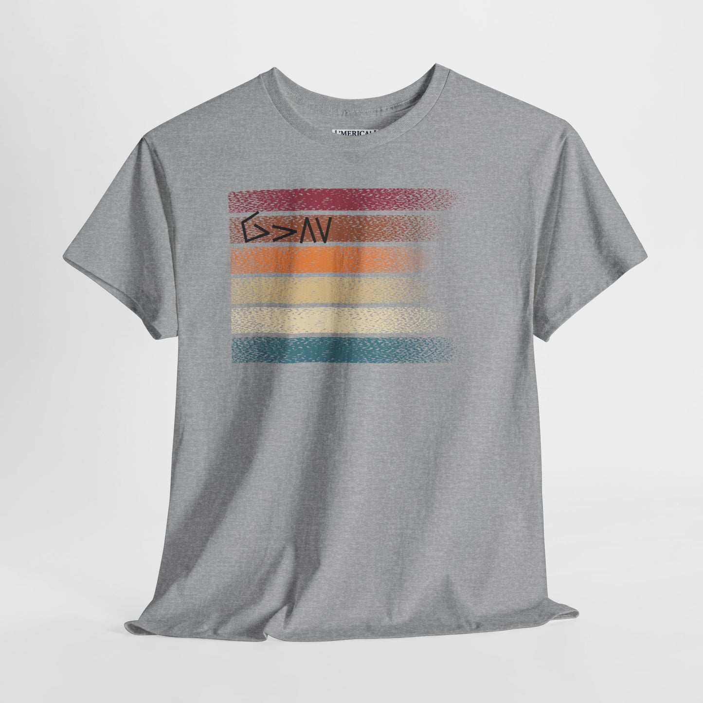 God is Greater Than the Ups & Downs -Retro