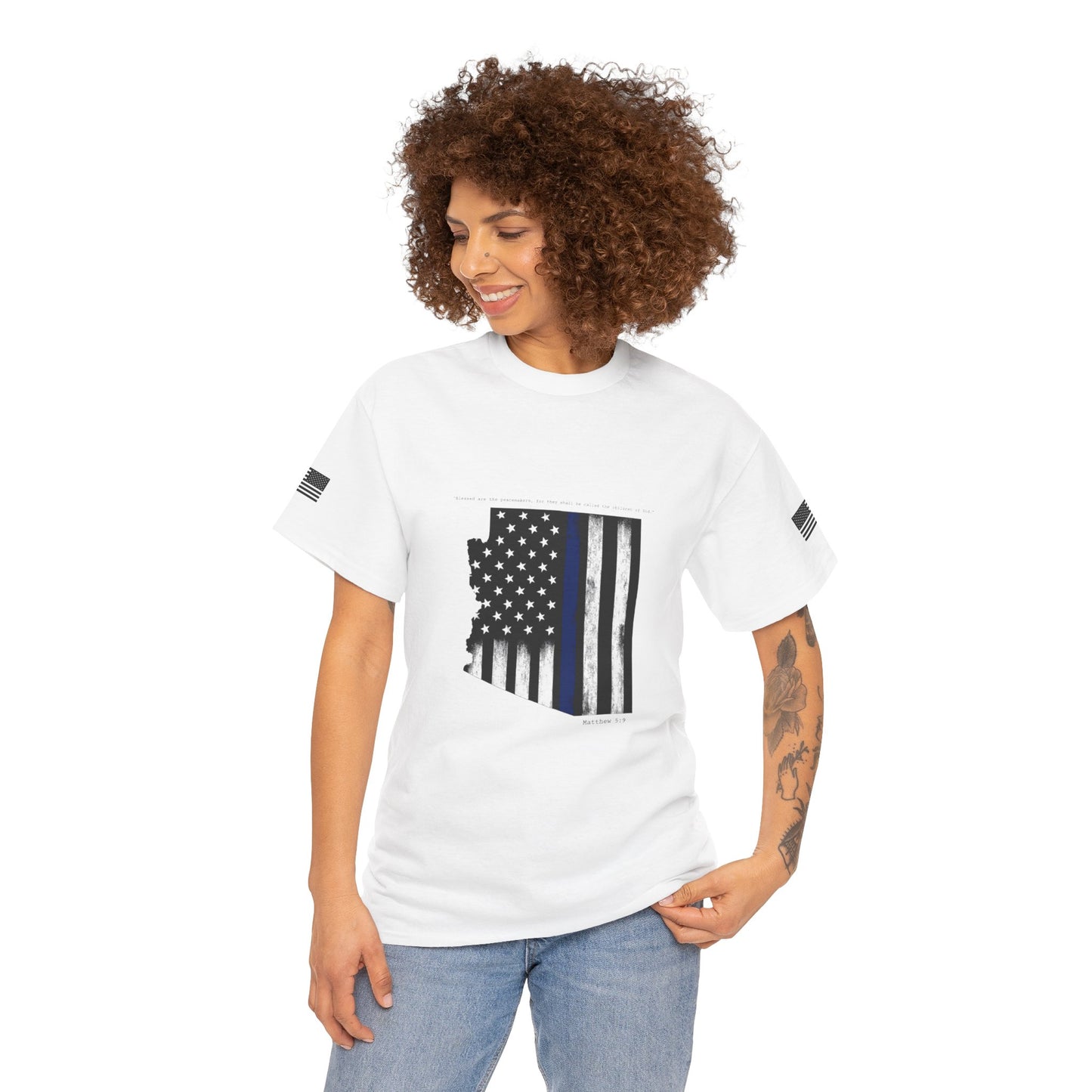 Arizona -Thin Blue Line -Tee