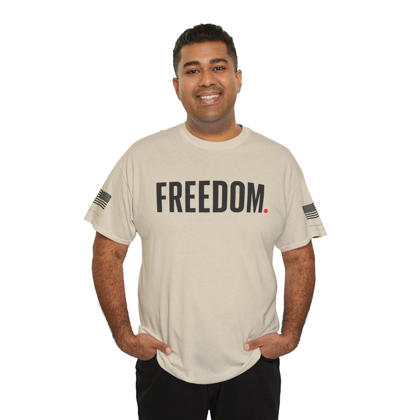 Freedom. Tee - Charlie Kirk Quote