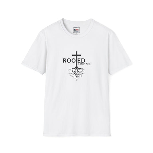 Rooted in Christ Jesus - unisex Softstyle Tee