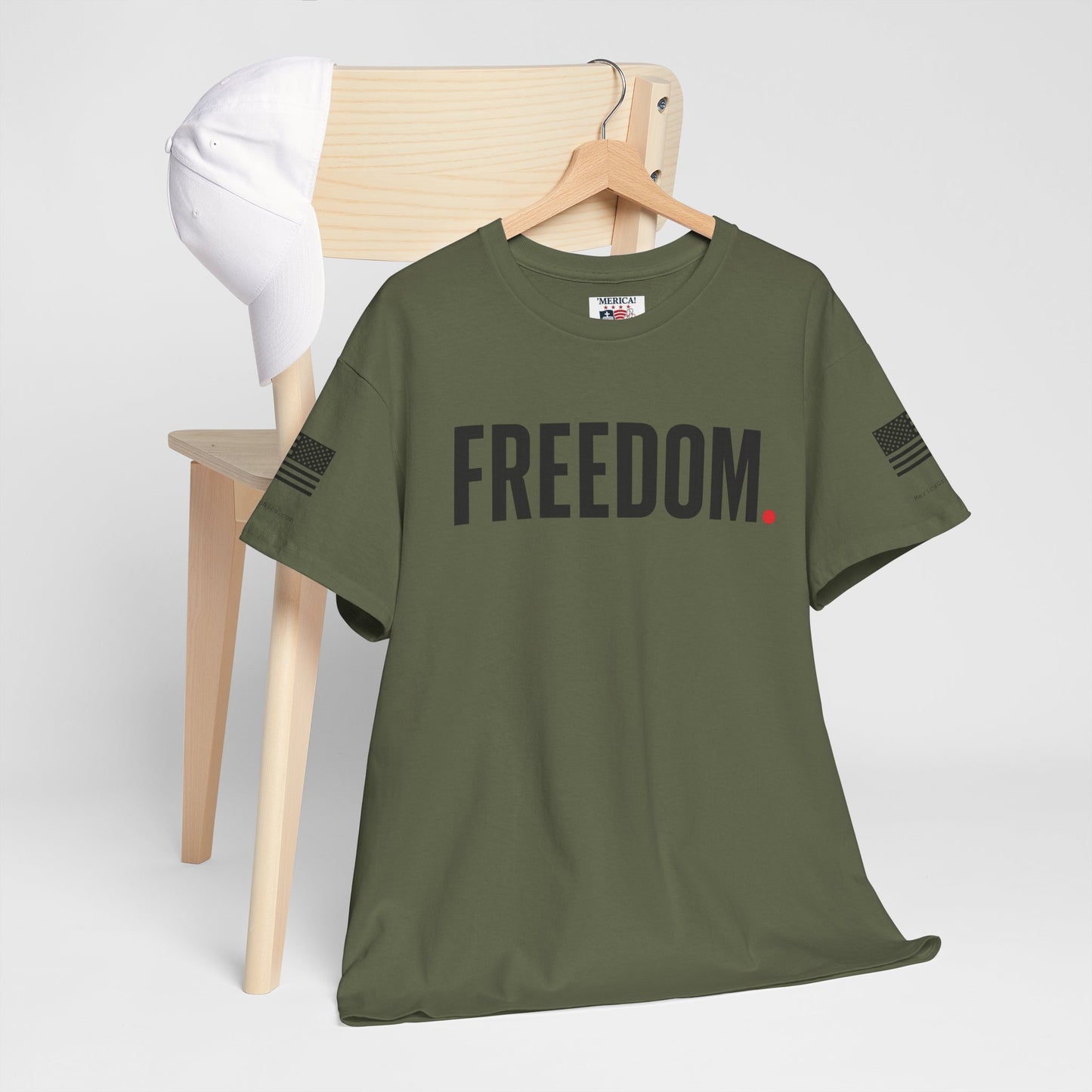 Freedom. Tee - Charlie Kirk Quote