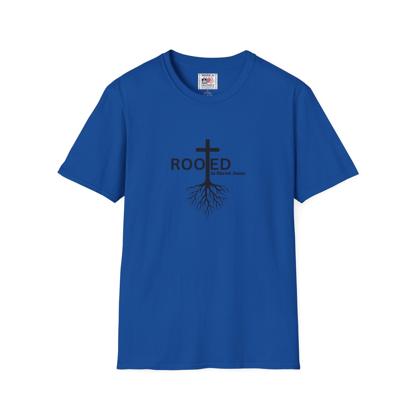 Rooted in Christ Jesus - unisex Softstyle Tee