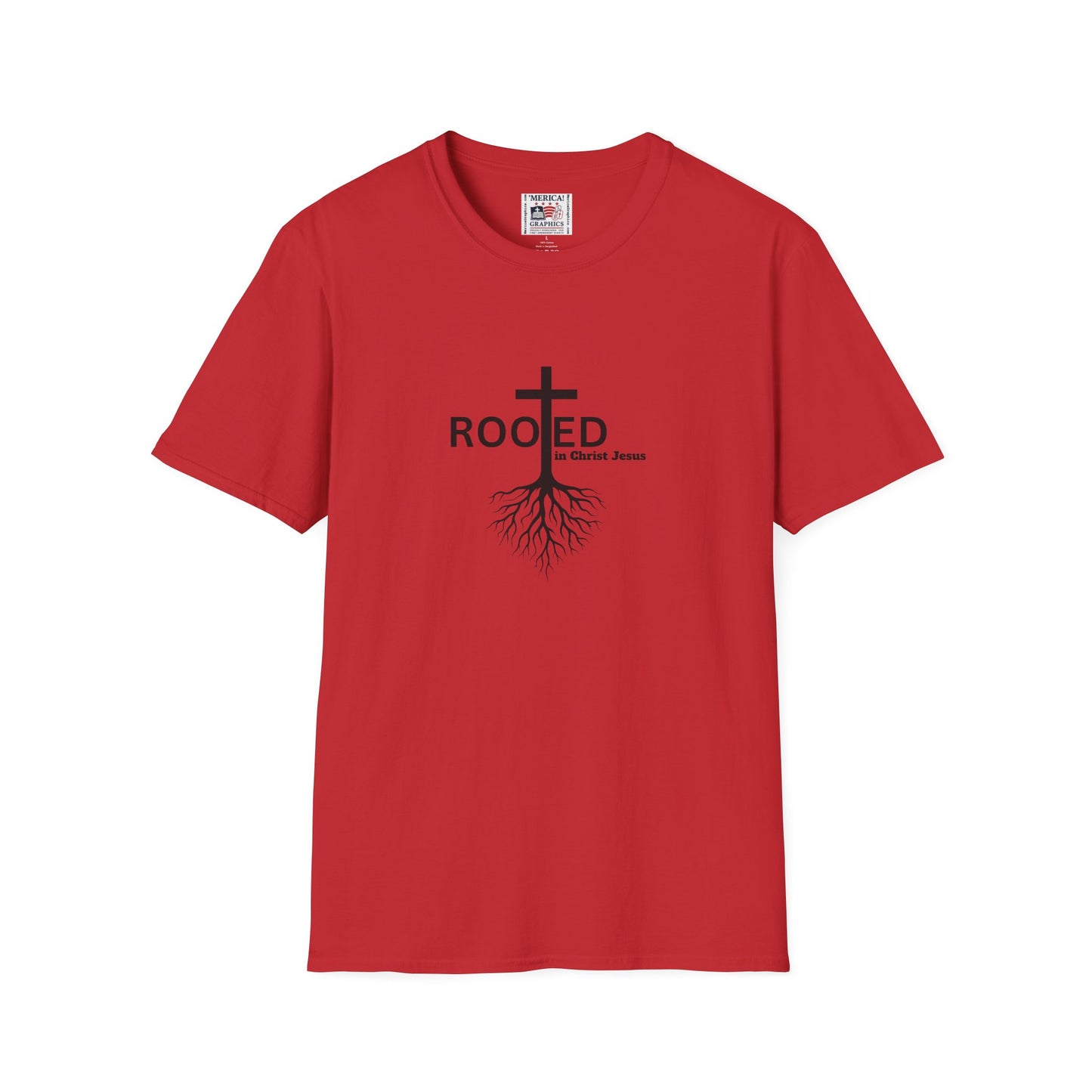 Rooted in Christ Jesus - unisex Softstyle Tee