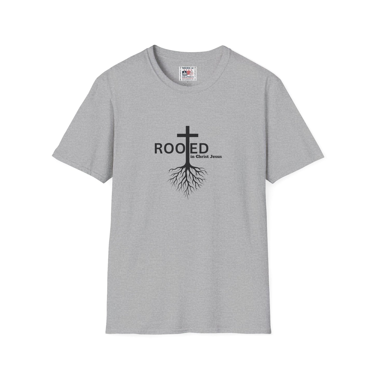 Rooted in Christ Jesus - unisex Softstyle Tee