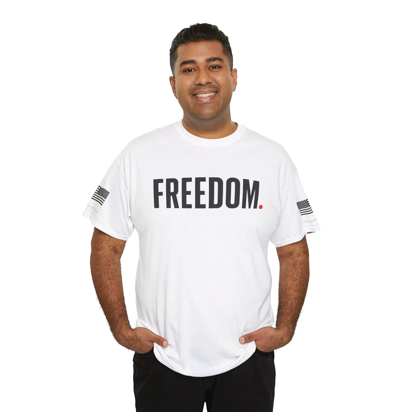 Freedom. Tee - Charlie Kirk Quote