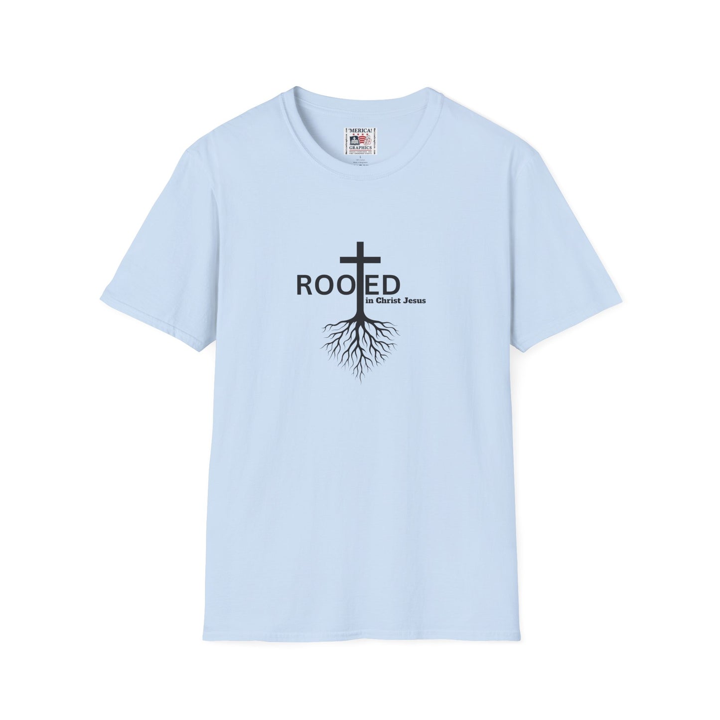 Rooted in Christ Jesus - unisex Softstyle Tee