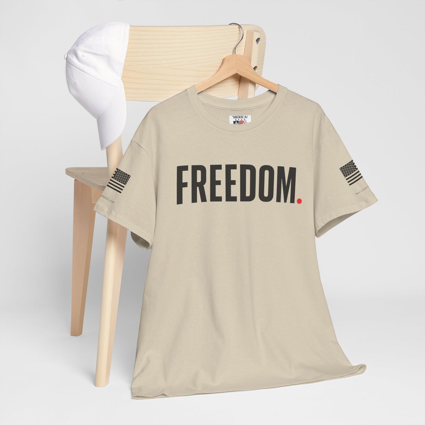Freedom. Tee - Charlie Kirk Quote