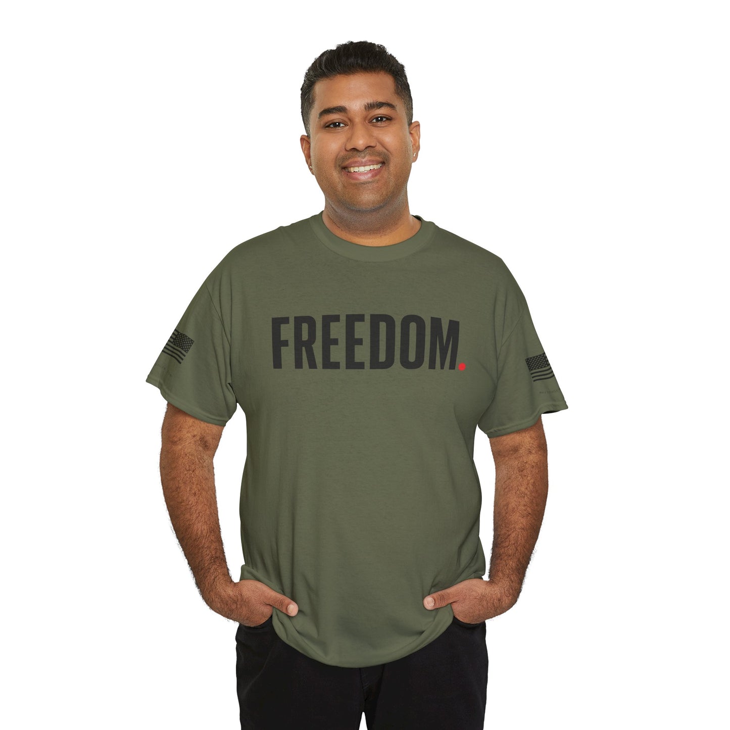 Freedom. Tee - Charlie Kirk Quote