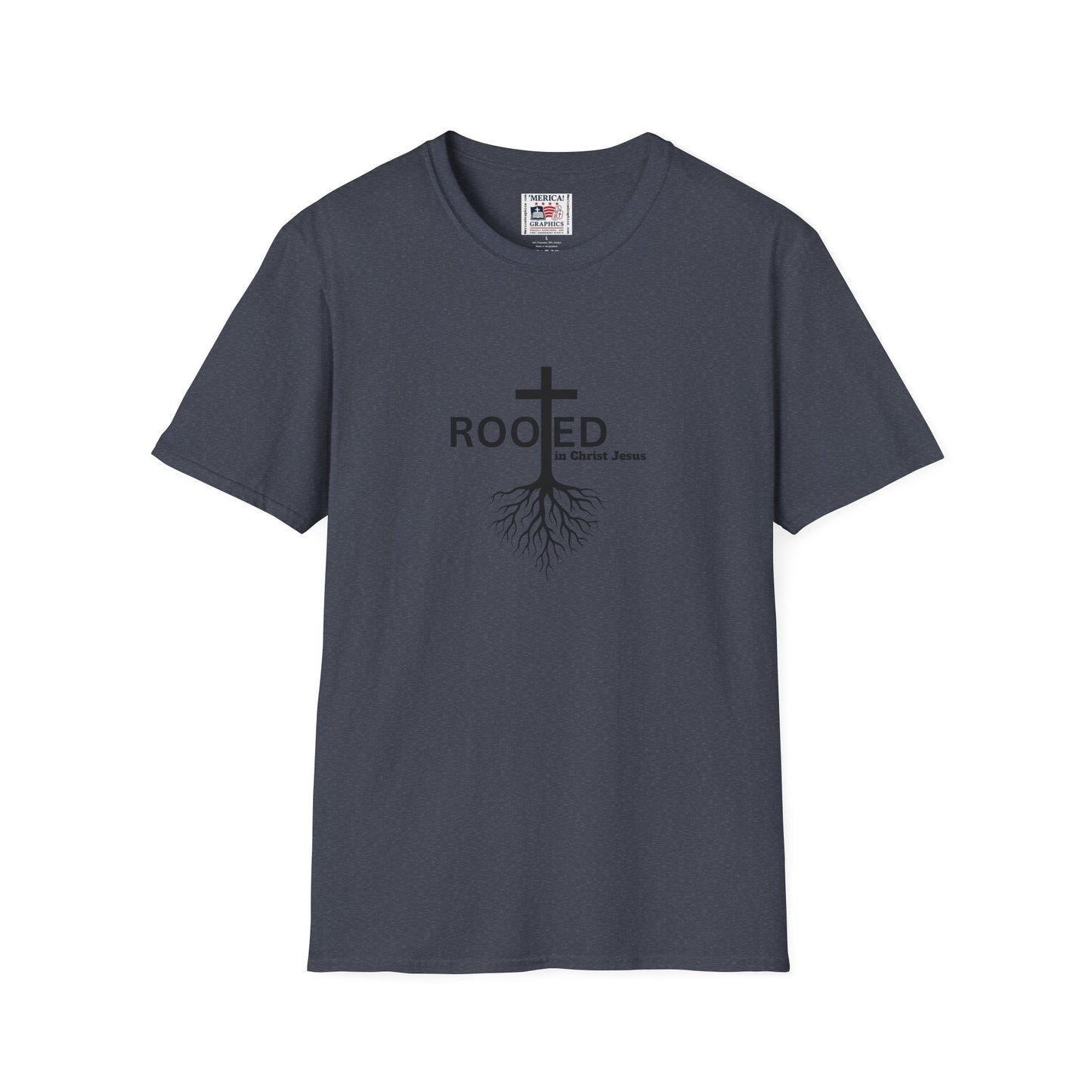 Rooted in Christ Jesus - unisex Softstyle Tee