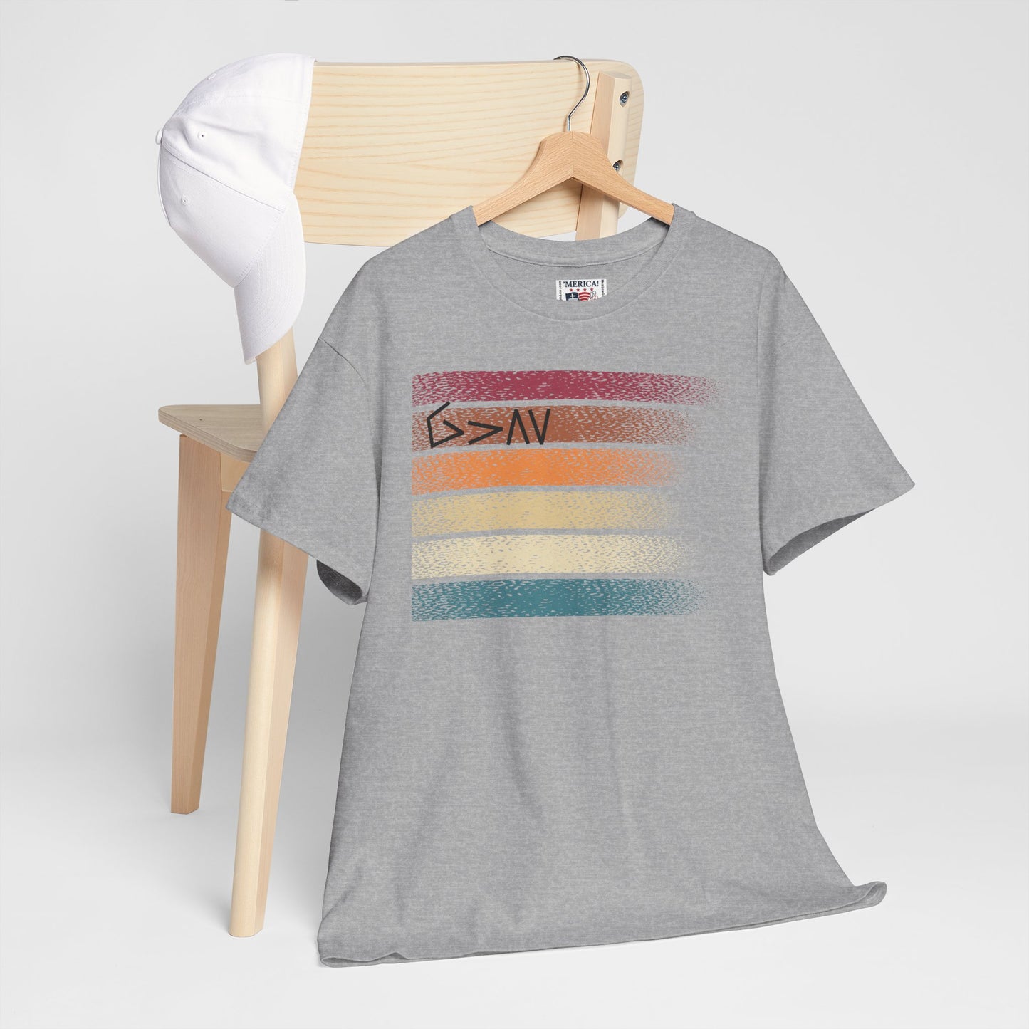 God is Greater Than the Ups & Downs -Retro